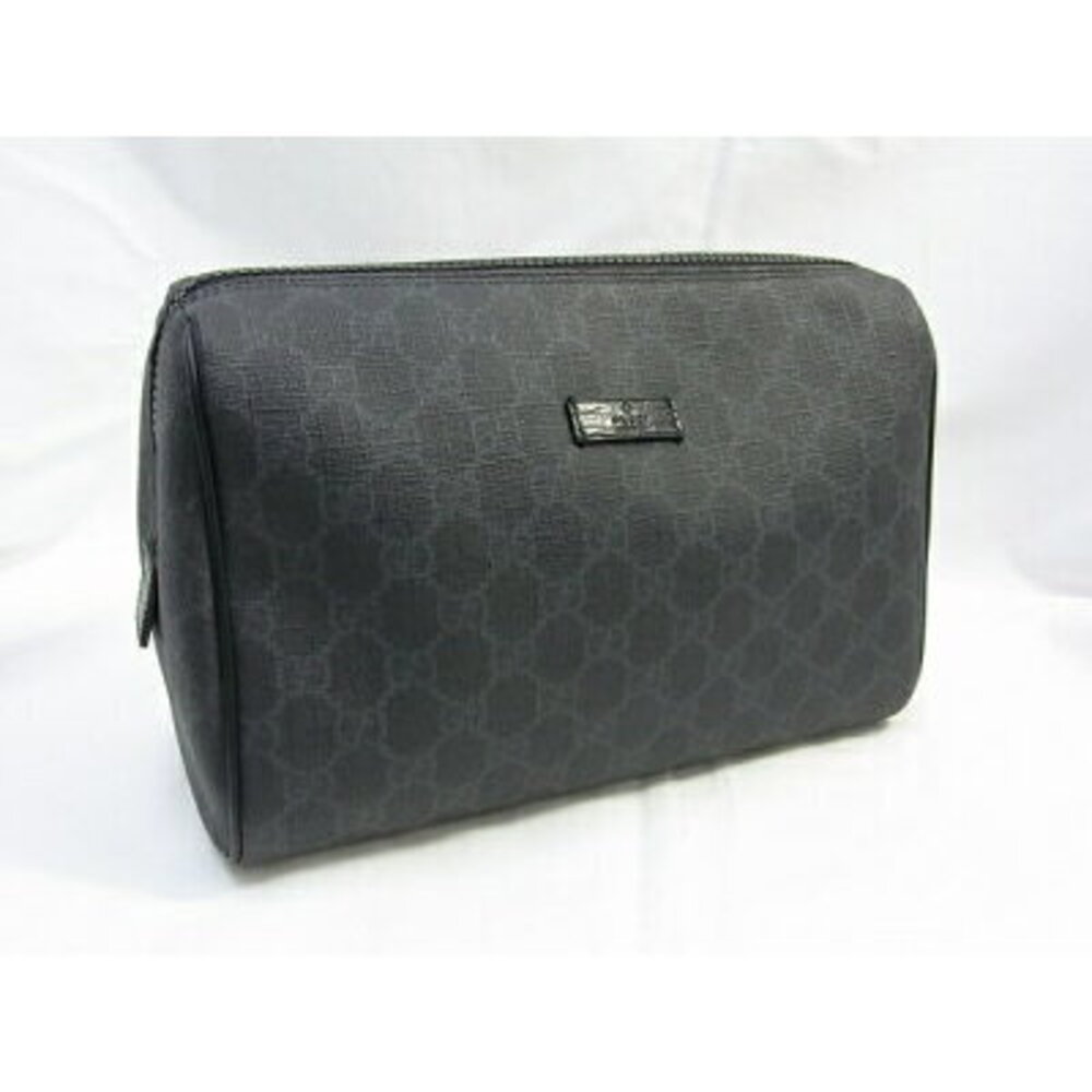 Gucci Cosmetic Pouch GG Plus Bag Black
